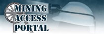 Mining access logo